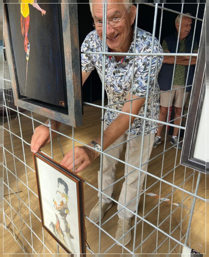 Daniëlle van den Bogaert bij Kunstforum